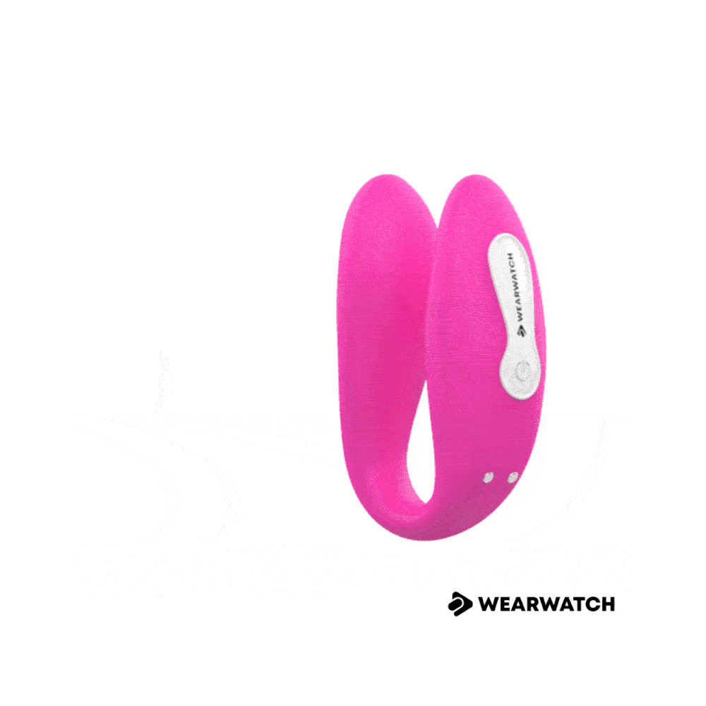 WEARWATCH TECHNOLOGIE DUAL PLEASURE WATCHME FUCHSIA / AQUAMARINE