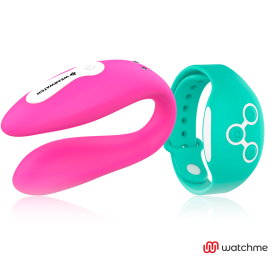 WEARWATCH TECHNOLOGIE DUAL PLEASURE WATCHME FUCHSIA / AQUAMARINE