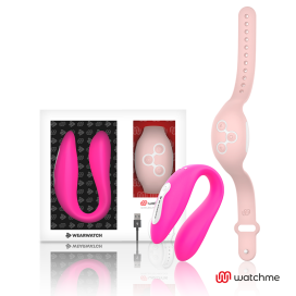 WEARWATCH TECHNOLOGIE DUAL PLEASURE WATCHME FUCHSIA / PINK