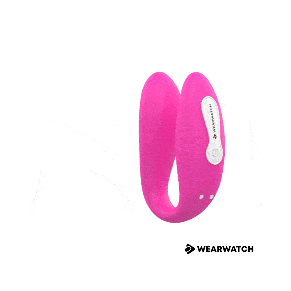 WEARWATCH TECHNOLOGIE DUAL PLEASURE WATCHME FUCHSIA / SNOWY