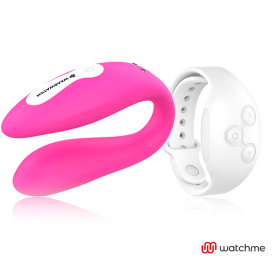 WEARWATCH TECHNOLOGIE DUAL PLEASURE WATCHME FUCHSIA / SNOWY