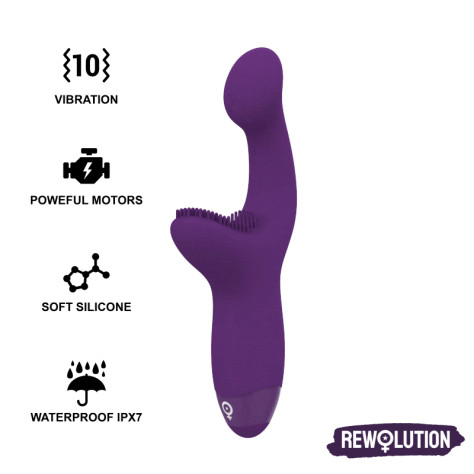 REWOLUTION REWOKISS VIBRATING A-SPOT STIMULATOR