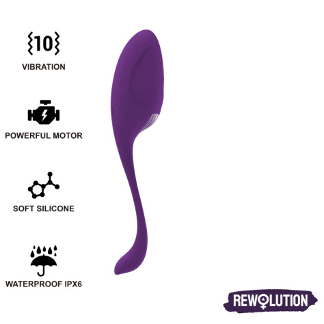 REWOLUTION REWOVO VIBRATORY EGG REMOTE CONTROL