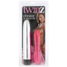 SEVENCREATIONS TWINZ VIBRATEUR AVEC COUVERCLE STIMULATEUR