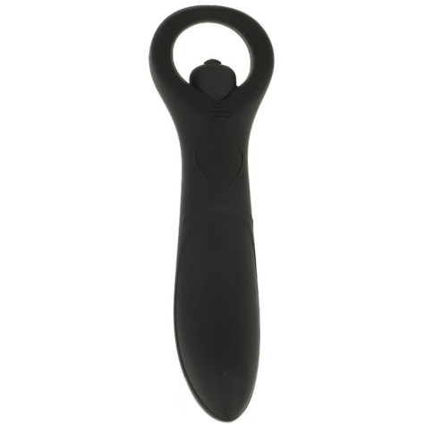 VIBRATEUR SILICONE OHMAMA AVEC ANNEAU ERGONOMIQUE 11 CM