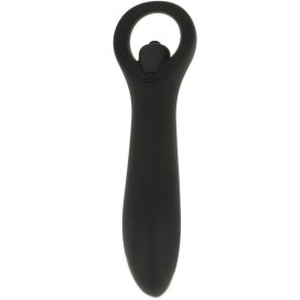 VIBRATEUR SILICONE OHMAMA AVEC ANNEAU ERGONOMIQUE 11 CM