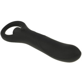 VIBRATEUR SILICONE OHMAMA AVEC ANNEAU ERGONOMIQUE 11 CM