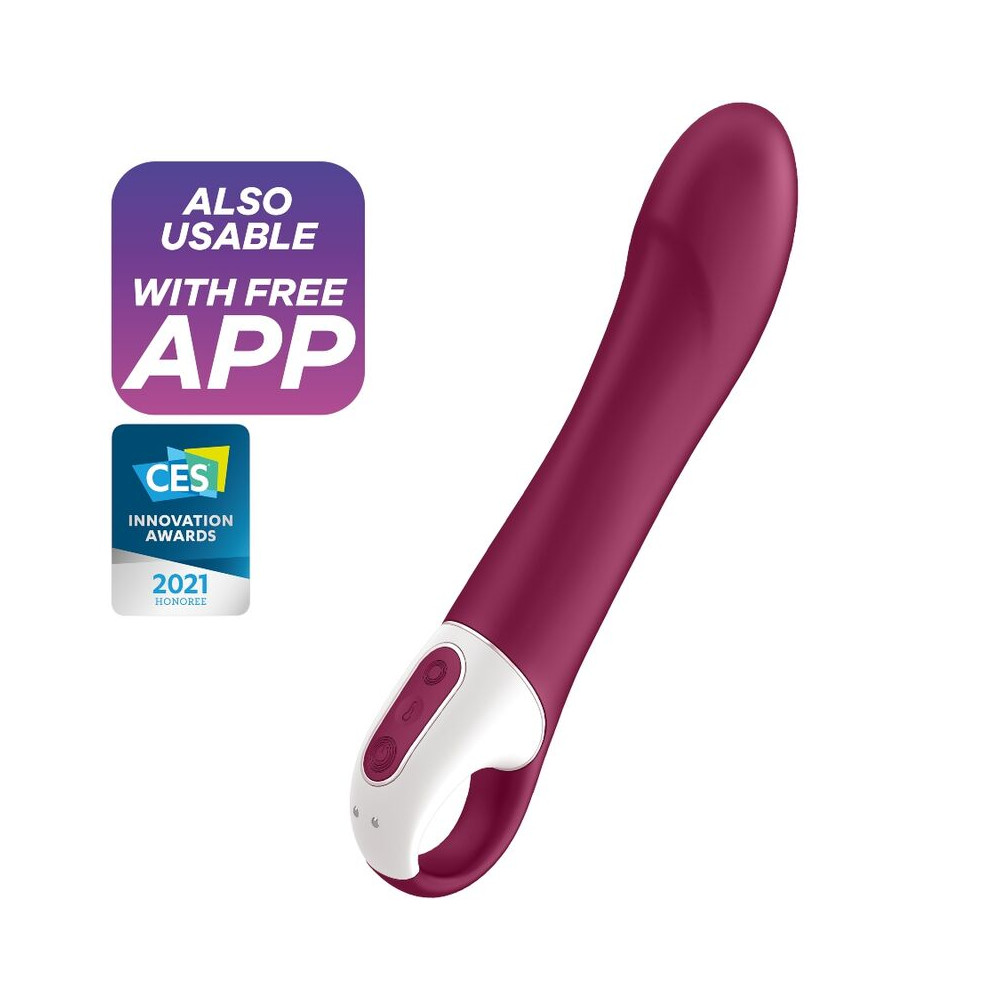 SATISFYER BIG HEAT G-SPOT VIBRATEUR