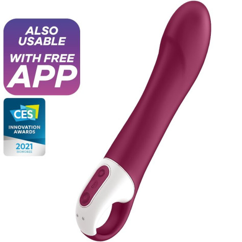 SATISFYER BIG HEAT G-SPOT VIBRATEUR