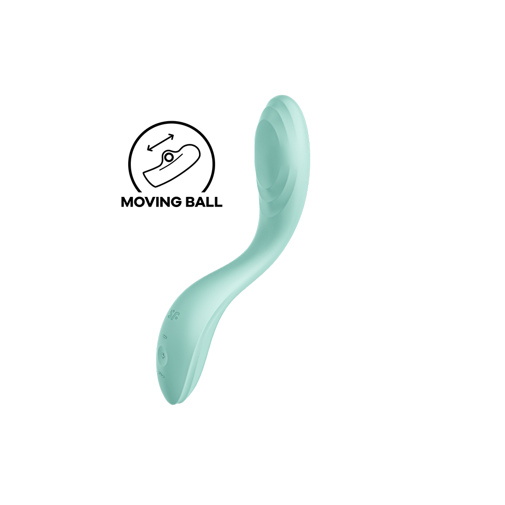 SATISFYER RRROLLING PLEASURE G-SPOT VIBRATEUR - WHITE