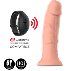 MYTHOLOGY ASHER ORIGINAL DILDO M - VIBRATOR WATCHME WIRELES TECHNOLOGY COMPATIBLE