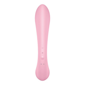 SATISFYER TRIPLE OH HYBRID VIBRATION - PINK