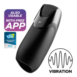 SATISFYER MEN VIBRATION+ - BLACK