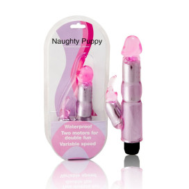 VIBRATEUR NAUGHTY PUPPY ROSE