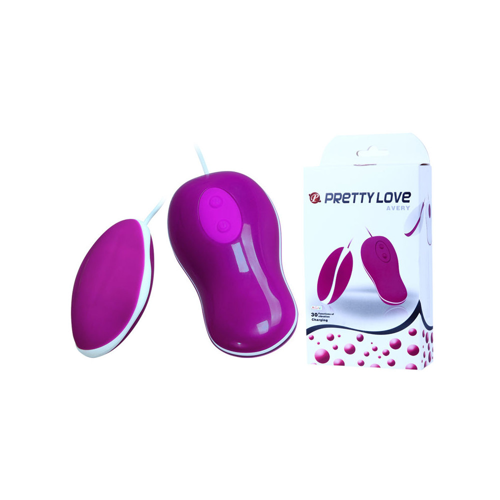 PRETTY LOVE FLIRTATION - EGG VIBRATOR 30 FUNCTIONS - AVERY