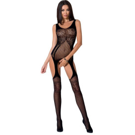 PASSION WOMAN BS061 BODYSTOCKING BLACK UN SIZE