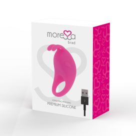 MORESSA BRAD PREMIUM SILICONE RECHARGEABLE ROSA