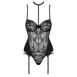 OBSESSIVE - CORSET ET TONG RAQUELIA L/XL