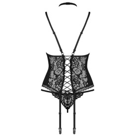 OBSESSIVE - CORSET ET TONG RAQUELIA L/XL