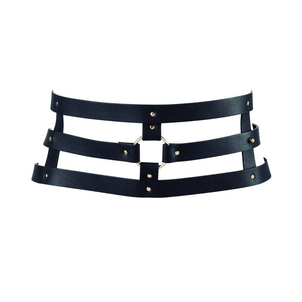 BIJOUX INDISCRETS MAZE LARGE CEINTURE ET RETENUES NOIR