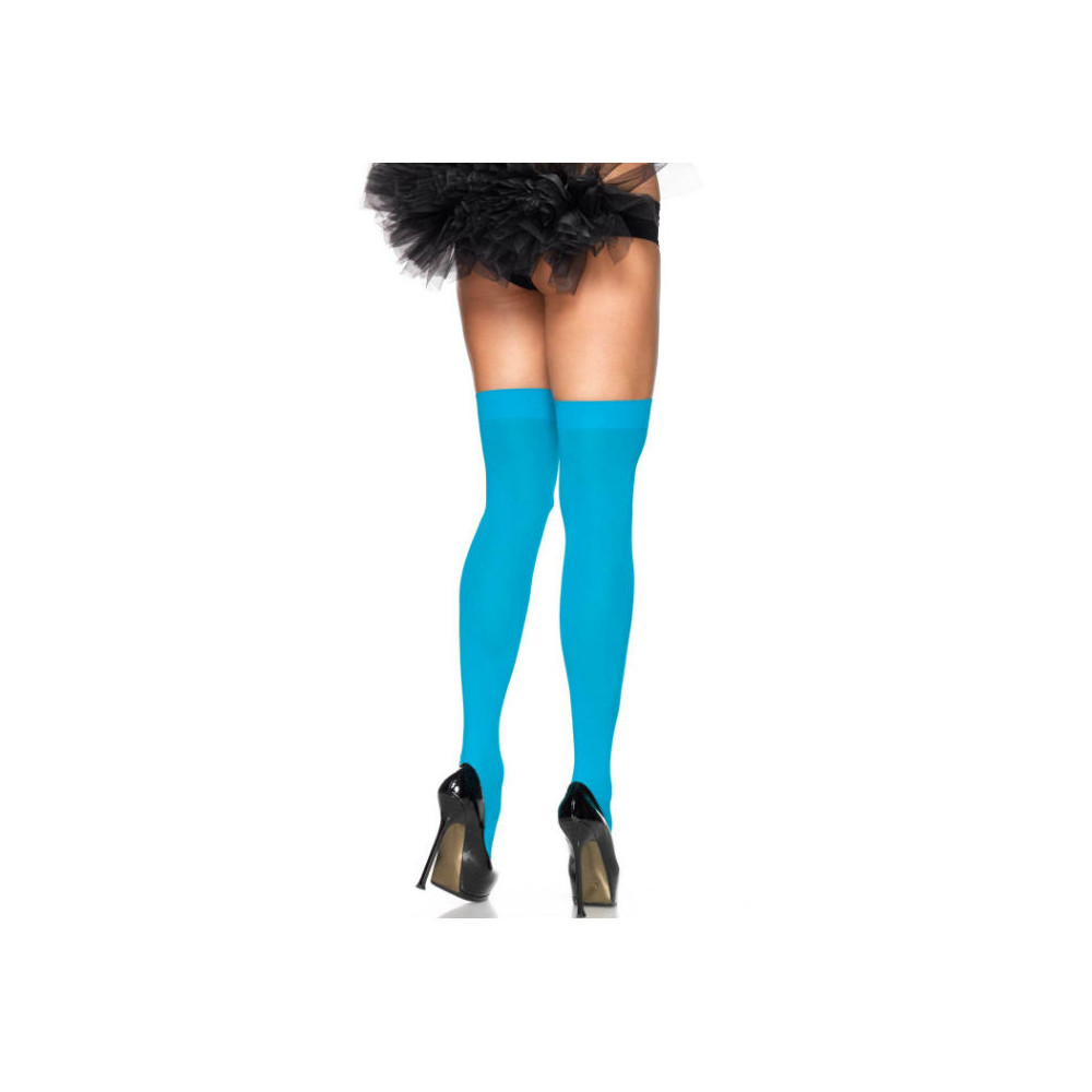 CUISSARDS LEG AVENUE NYLON BLEU