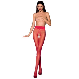 PASSION WOMAN TIOPEN 001 BAS ROUGE TAILLE 1/2