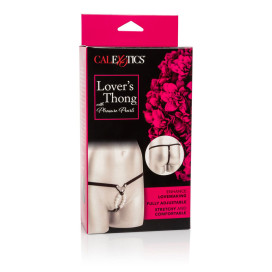 CALEX LOVERS THONG W. PERLES DE PLAISIR