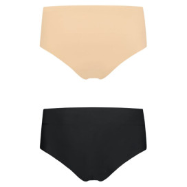 BYE BRA CULOTTE HAUTE INVISIBLE PACK DE 2 XL