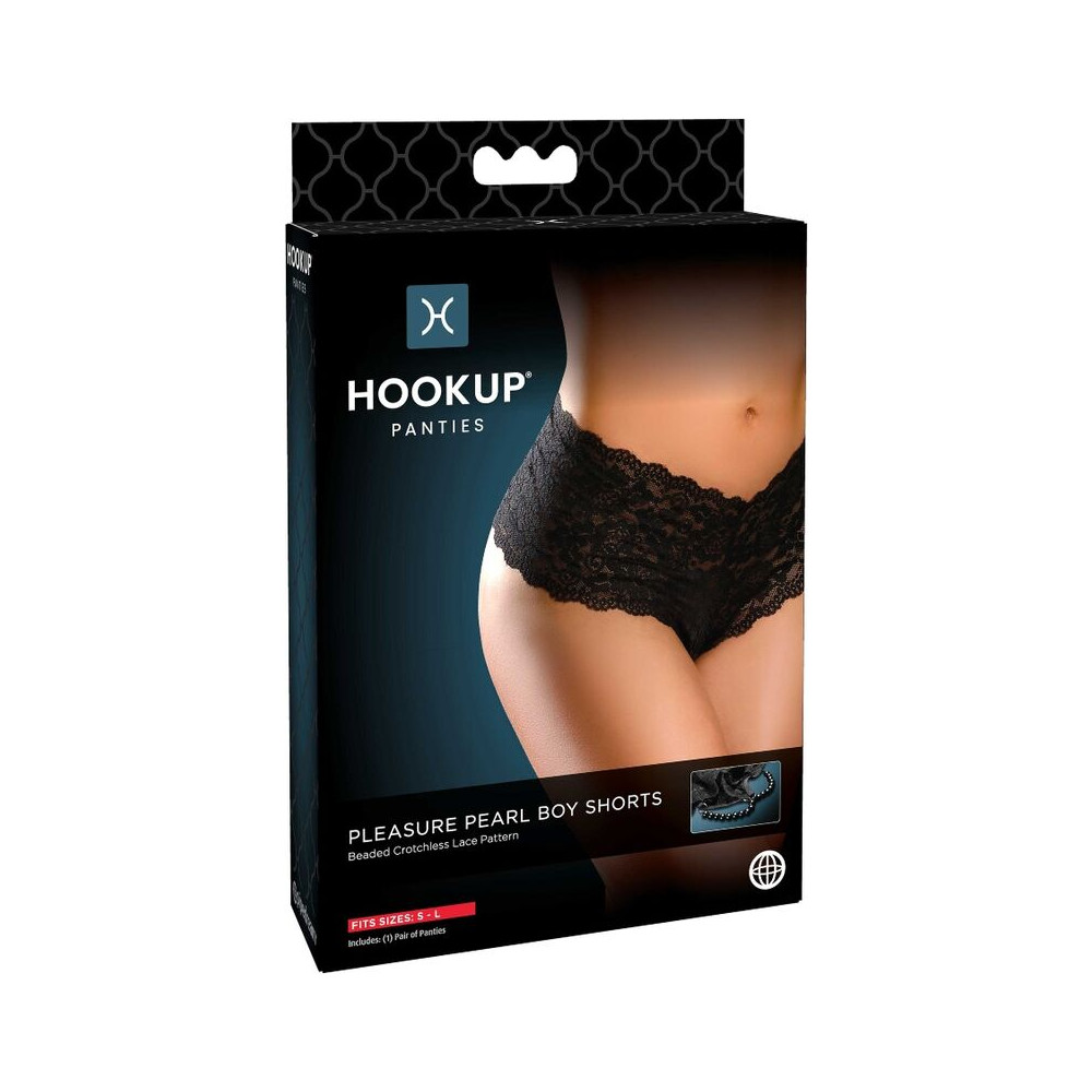 HOOK UP PLEASURE PEARL BSHORTS TAILLE UNIQUE