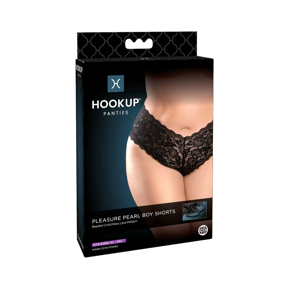 HOOK UP PLEASURE PEARL BSHORTS GRANDE TAILLE