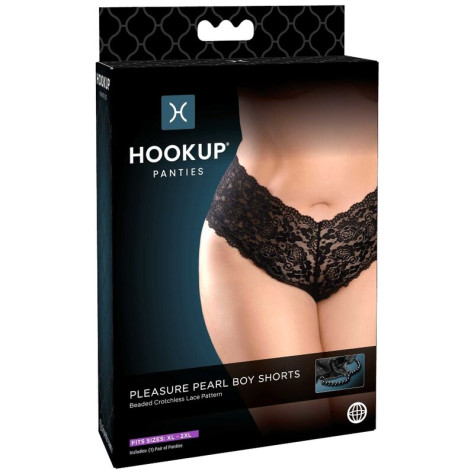 HOOK UP PLEASURE PEARL BSHORTS GRANDE TAILLE