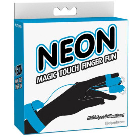 NEON MAGIC TOUCH FINGER FUN BLUE