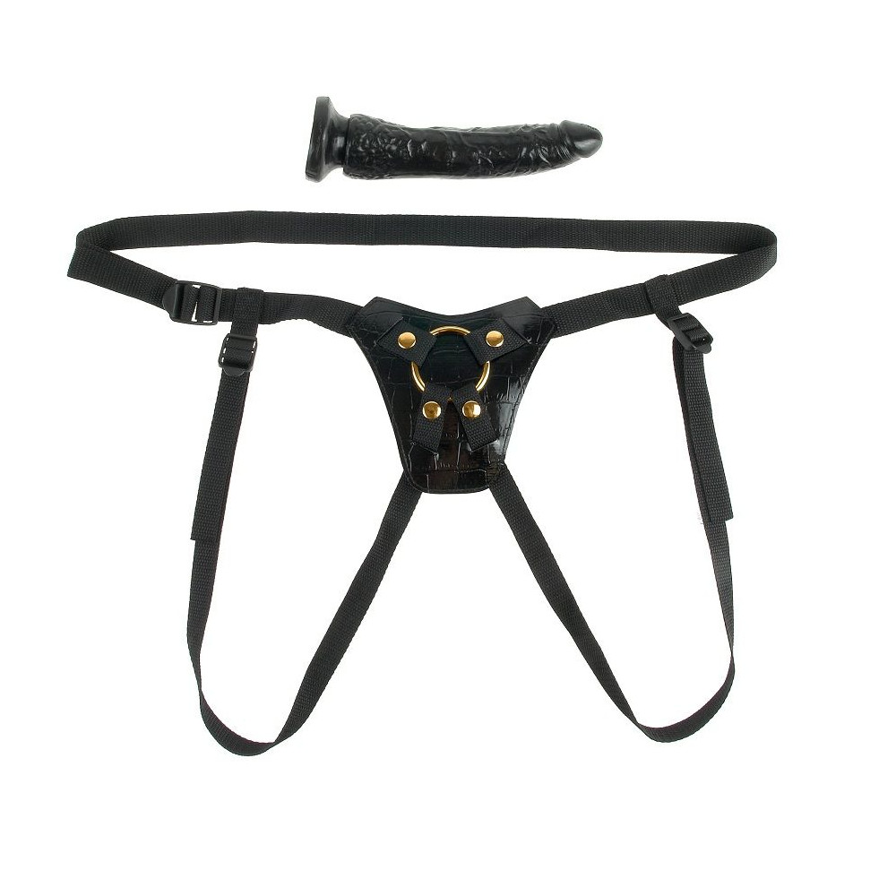 FETISH FANTASY GOLD DESIGNER STRAP-ON